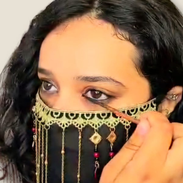 Kit de khôl noir traditionnel avec applicateur en bois – maquillage des yeux naturel